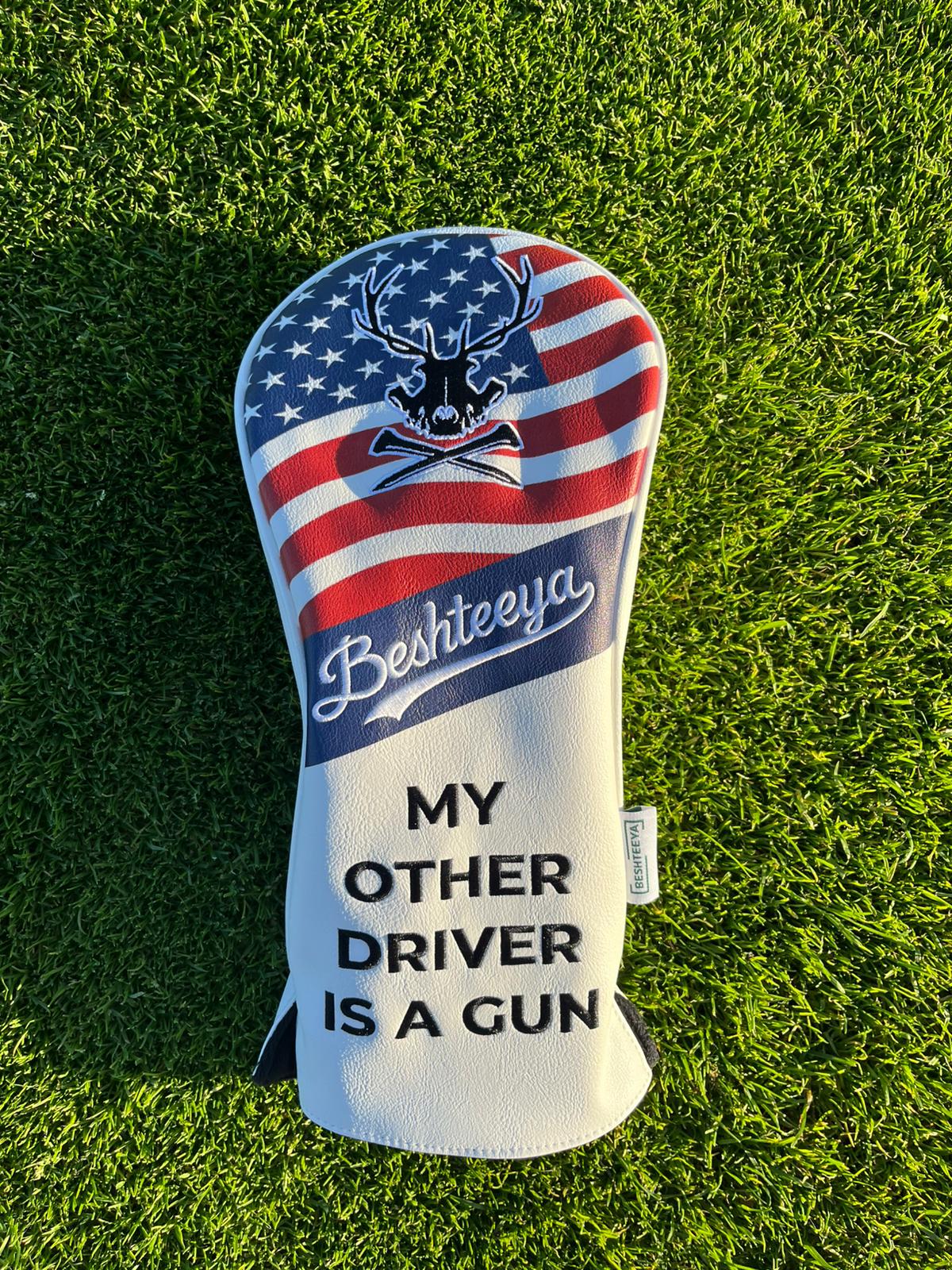 USA USA USA Driver Headcover